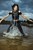 wetfoto double jeans wetlook completely wet girl swimming